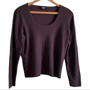 New York & Company Women’s Brown Blouse Size XL